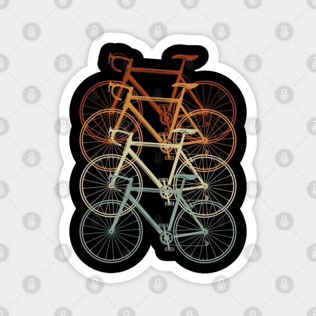 Retro Bicycle Magnet by ShirtsShirtsndmoreShirts