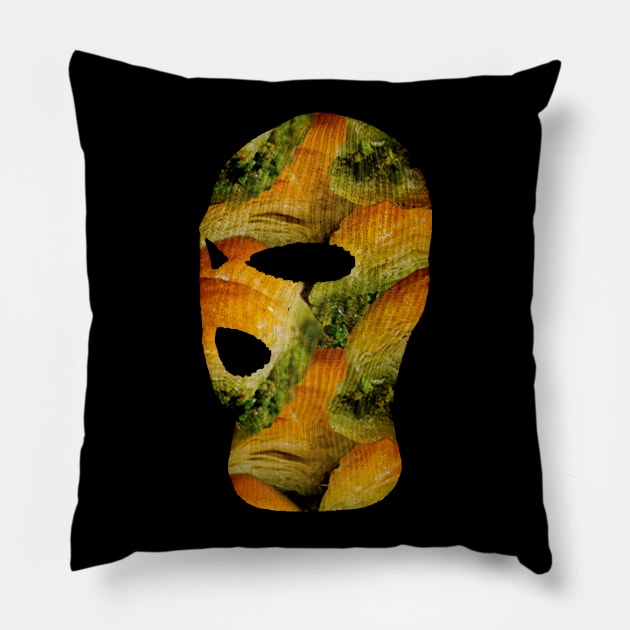 Baklava Balaclava Pillow by LaBearDod