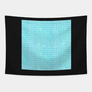 Watercolor turquoise abstract pattern Tapestry