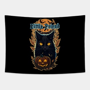 Little Friend of Witches in Halloween Tapestry