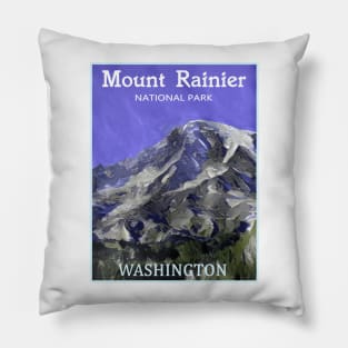 Mount Rainier National Park, Washington Pillow