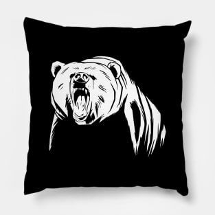 Angry Bear Pillow