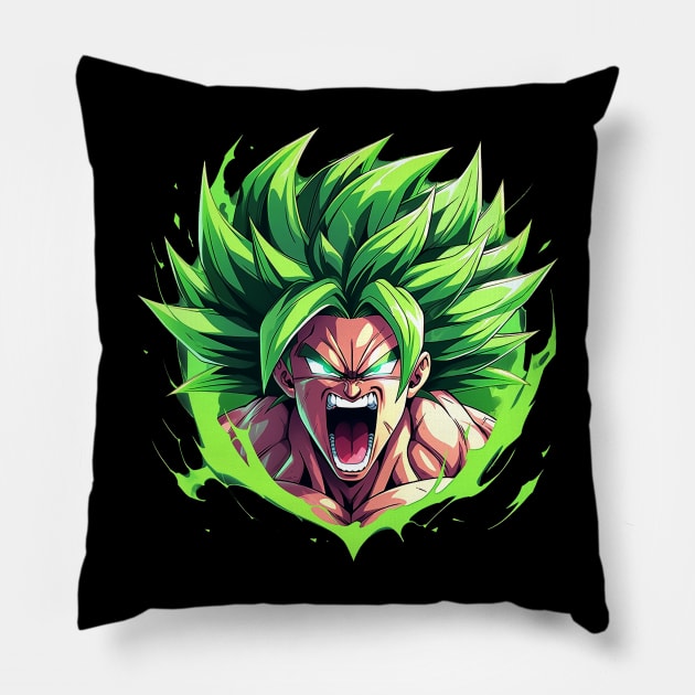 broly Pillow by fancy ghost