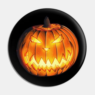 Pumpkin Halloween Pin