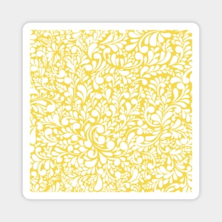 Yellow Line Pattern Magnet