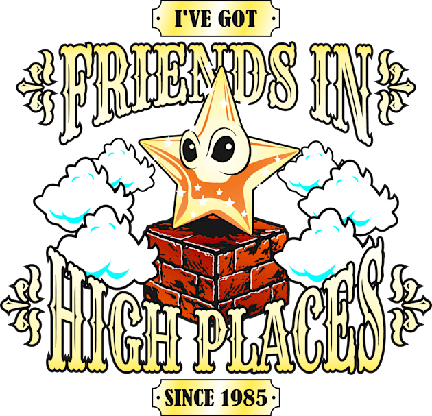 High Places Super Star Kids T-Shirt by BuzzArt