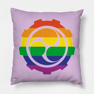 MechaCon LGBTQ Pride Pillow