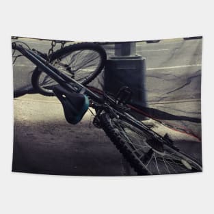 Bike, Manhattan, New York City Tapestry