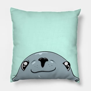 Peeking Sea Lion Pup Pillow