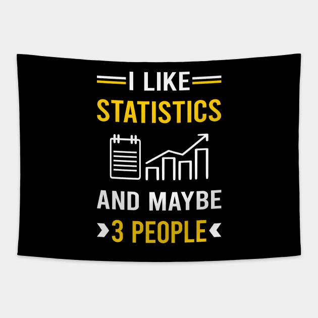 3 People Statistics Tapestry by Bourguignon Aror