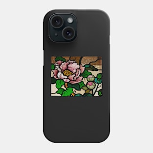 Peony Flower with Buds Phone Case