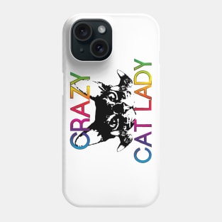 Crazy cat lady official outfit Phone Case