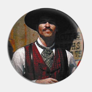 doc holiday Pin