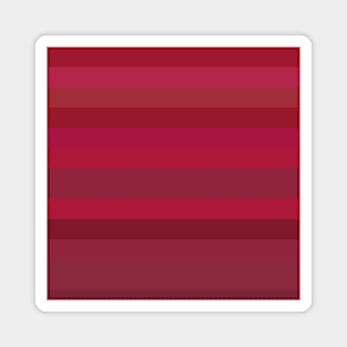 Red Stripes Magnet