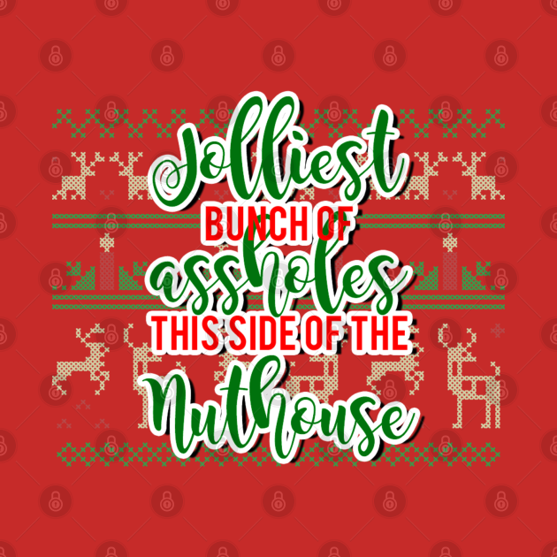 Disover Jolliest Bunch of assholes - Christmas Vacation - T-Shirt