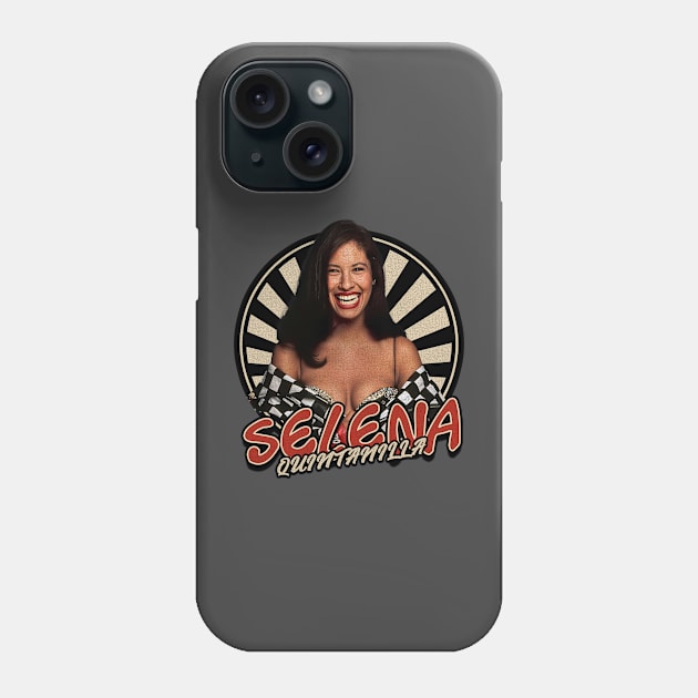 Vintage Circle Selena Quintanilla Phone Case by Motor Ilang