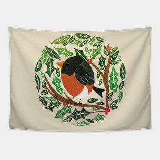 Sign of Spring Bird Tapestry