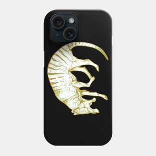 Golden Thylacine Phone Case