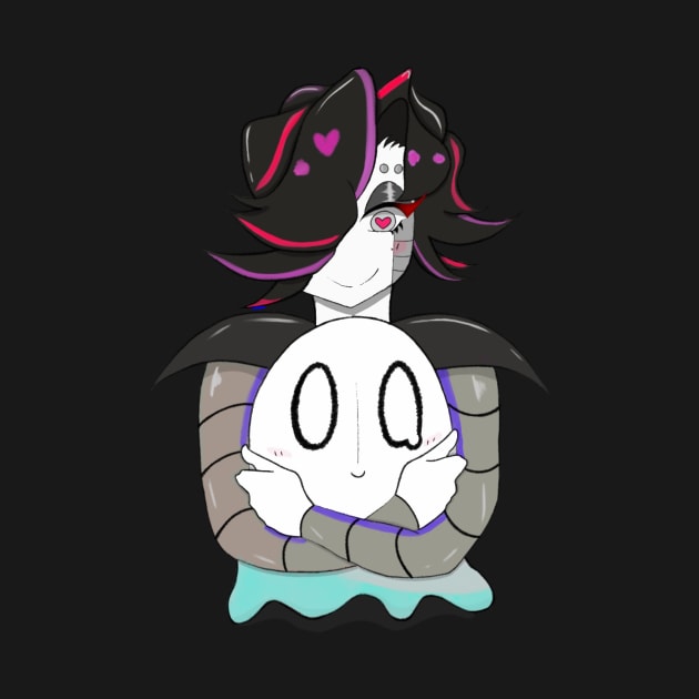 mettaton and napstablook! by kuush0