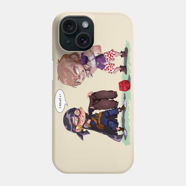 I Rolled a 1 Phone Case by masciajames