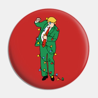 Trump Dance Christmas Pin