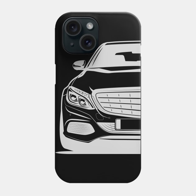 C Class 2015 W205 Phone Case by BlueRoller