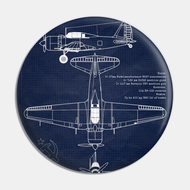 Sukhoi Su6 URSS Blueprint Pin by Aircraft.Lover