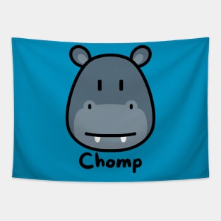 Hippo go chomp Tapestry