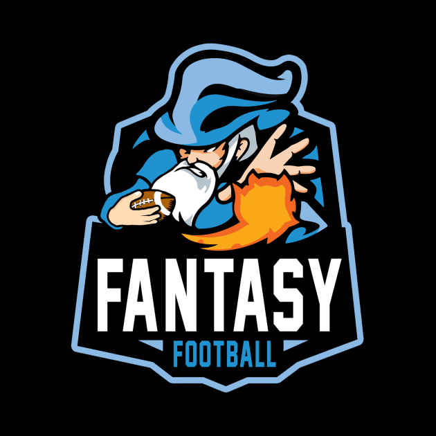 Fantasy Football (Black Print) by Miskatonic Designs