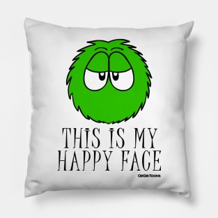 Happy Face - Fluffball Friends Pillow