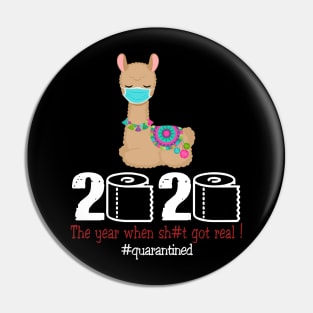 Llama 2020 The year when shit got real Pin