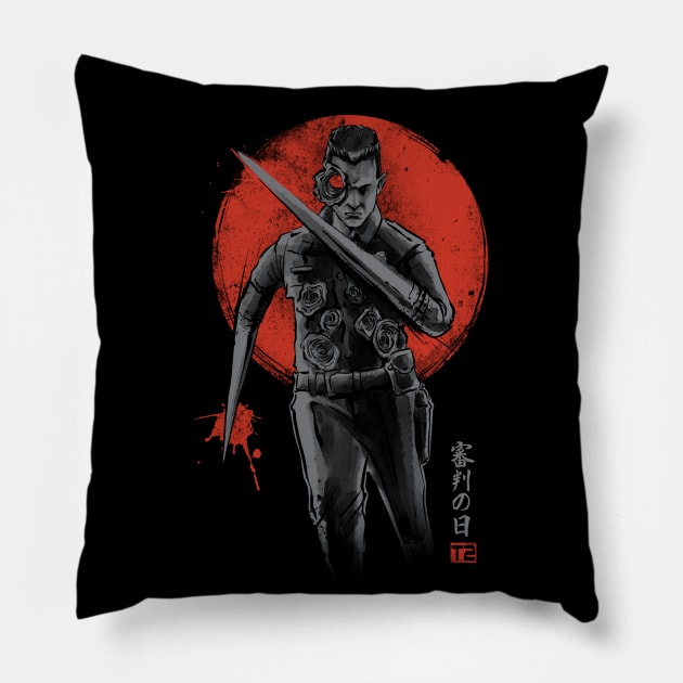 Lethal Machine v.2 Pillow by Andriu