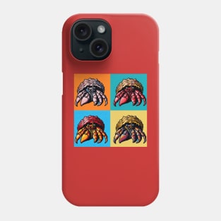 Pop Hermit Crab Art - Cool Sea Animal Phone Case