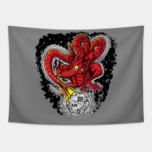 Dragon and Die Tapestry