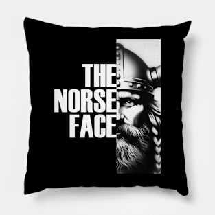 The Norse Face - Viking Warrior Face Pillow