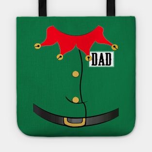 Christmas Family "Dad" Photo Design Shirt Tote