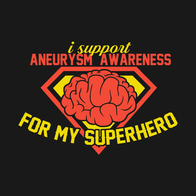 Aneurysm Awareness Superheroes Marvel Superherotshirt by nhatvv