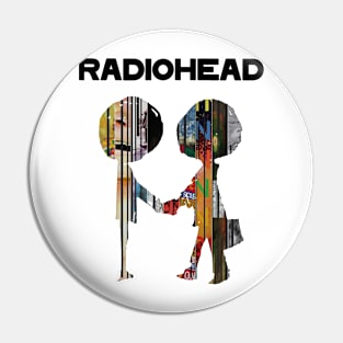 Rainbows Amnesic Kid A Ok-Radio Computer  Pablo Honey A Moon Shaped Pool Pin