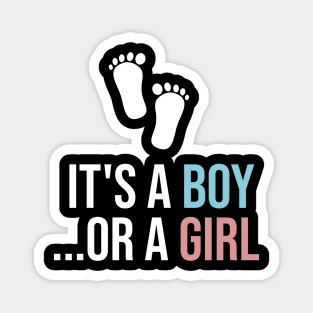 It's a boy ...or a girl Magnet