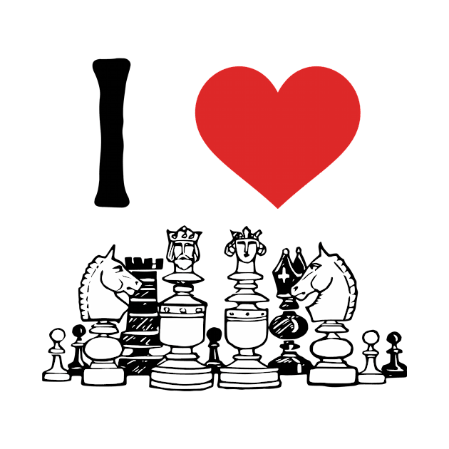 I Heart Chess by She Gets Creative