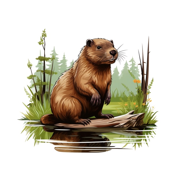 I Love Beaver by zooleisurelife