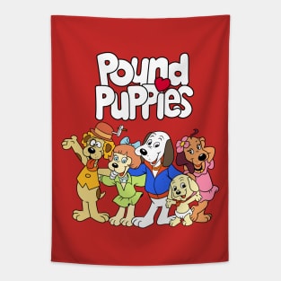 Pound Puppies Tapestry