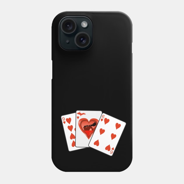 906 Hearts Lovers Leap Phone Case by Bruce Brotherton