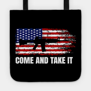 Gun Rights Come And Take It Tote