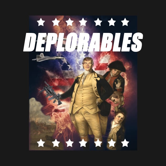 DEPLORABLES Donald Trump Basket of Deplorables Shirt by ManicMerchant