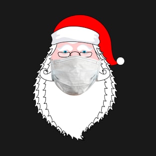 Funny Santa In A Mask T-Shirt