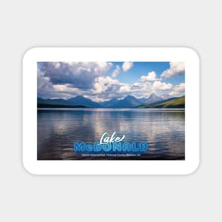 Lake McDonald Magnet