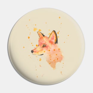 Red fox Pin