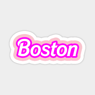 Boston Barbie Core Magnet