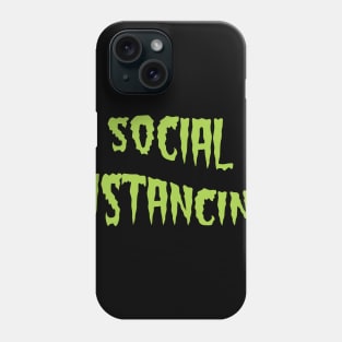 social distancing Phone Case